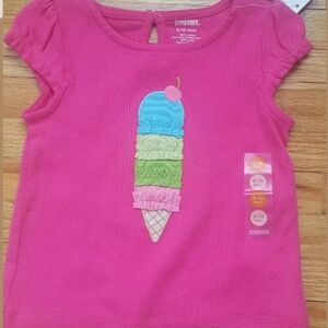 Girls 6-12 mos. GYMBOREE top Ice Cream Sweetie